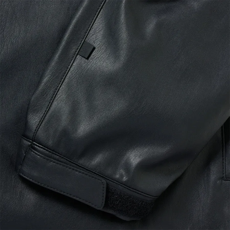 Tech Synthetic Skin Windbreaker Jacket