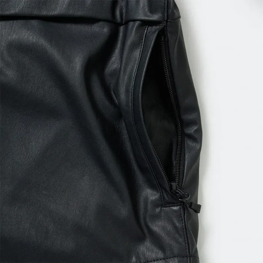 Tech Synthetic Skin Windbreaker Jacket