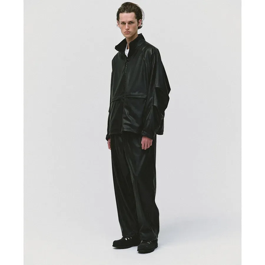Tech Synthetic Skin Windbreaker Jacket