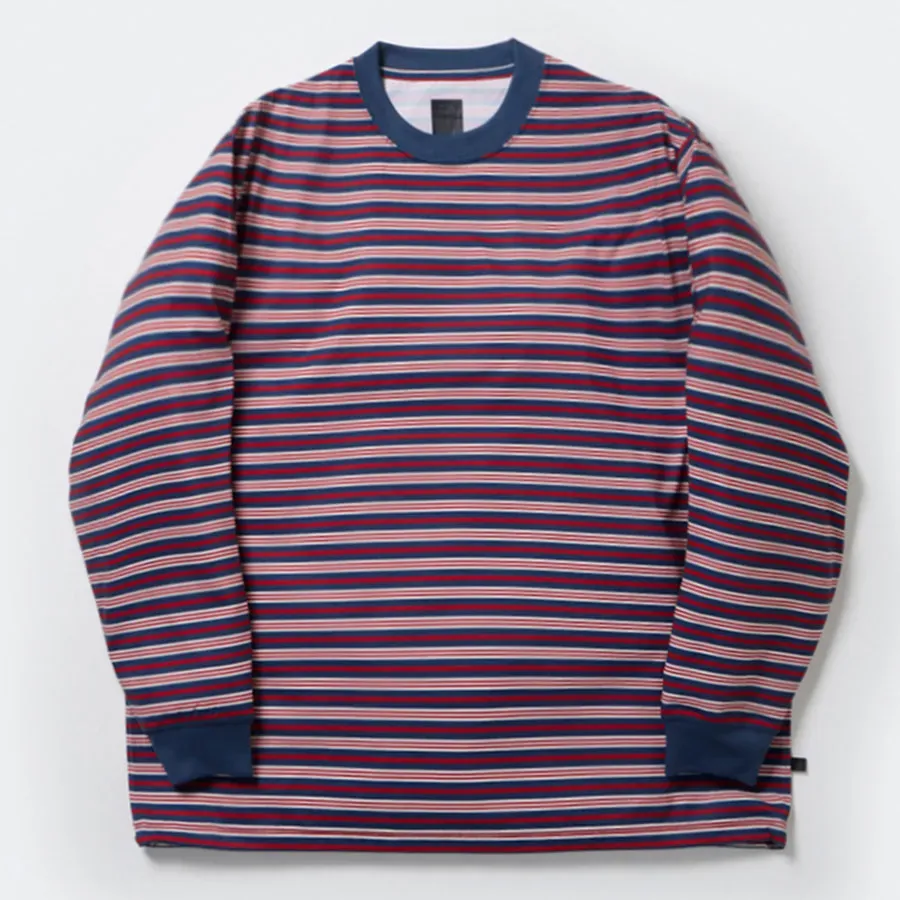 W's Tech Drawstring Multi Border L/S Tee