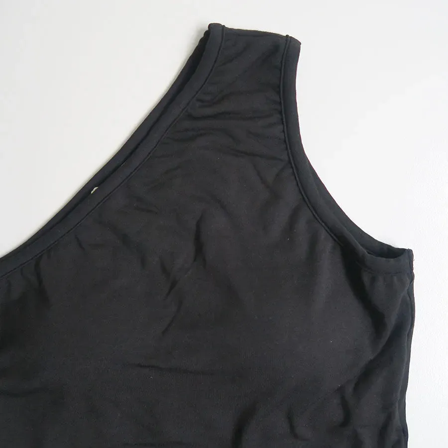 One Shoulder Rope Tank Top