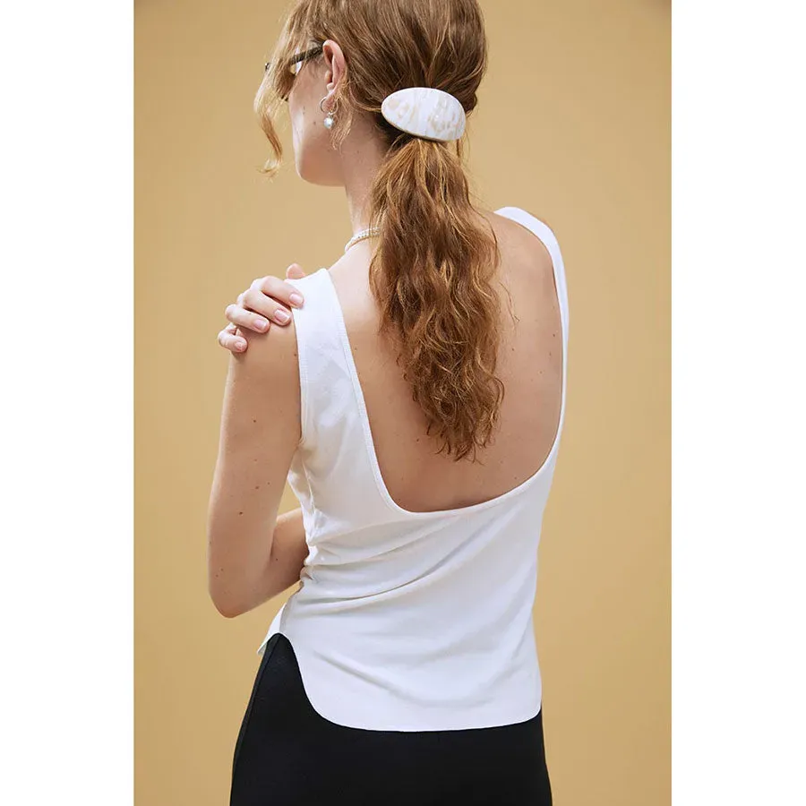 Collagen Ribbed Capri Pants