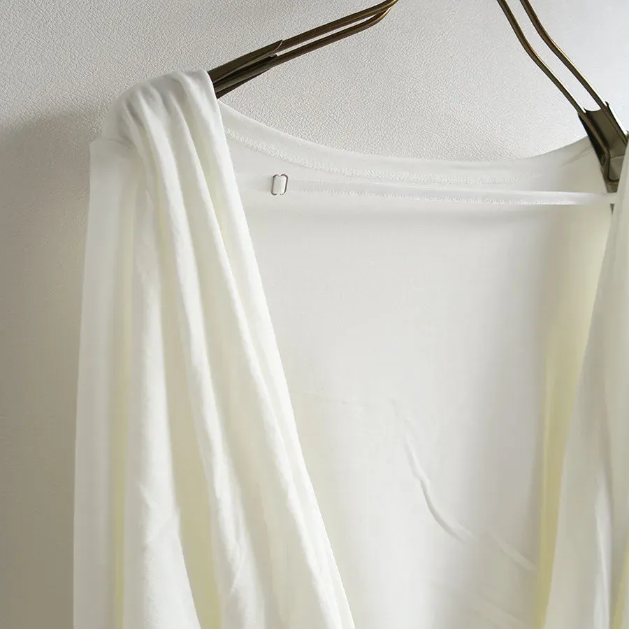 Collagen Draped Back Top