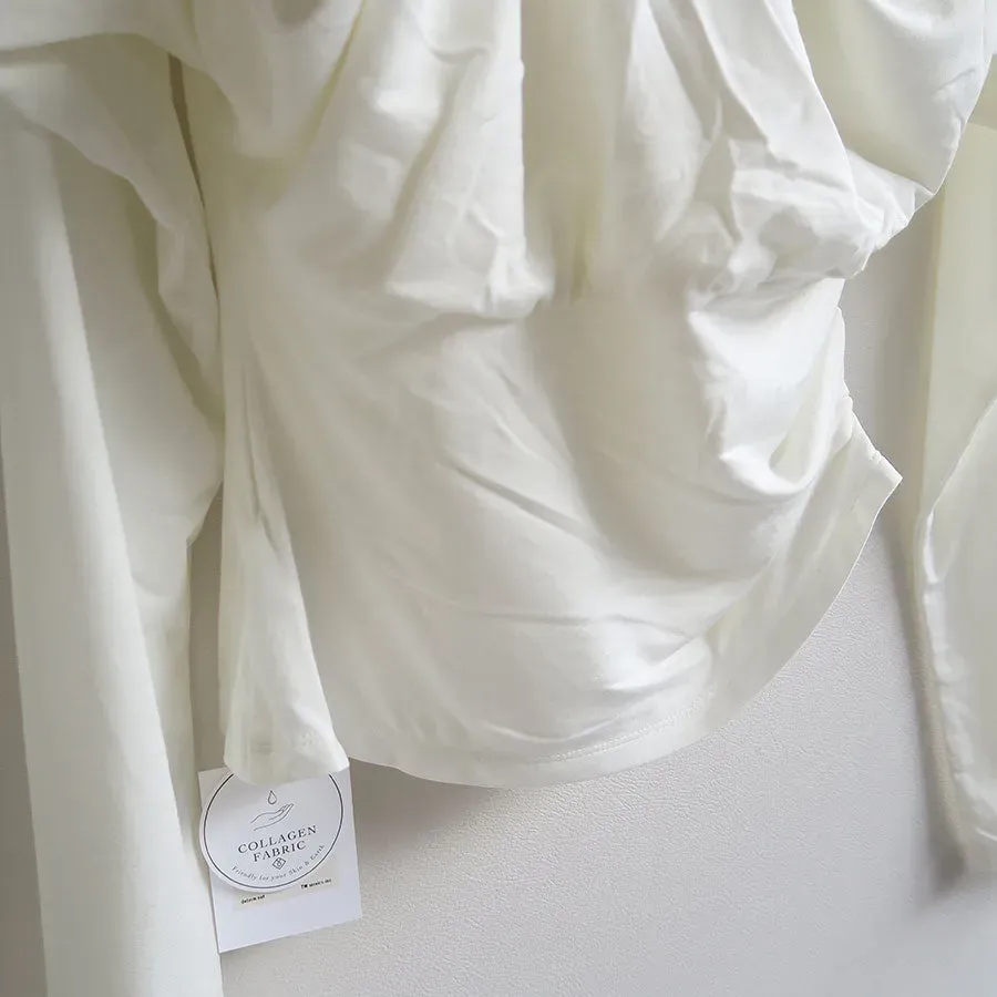 Collagen Draped Back Top