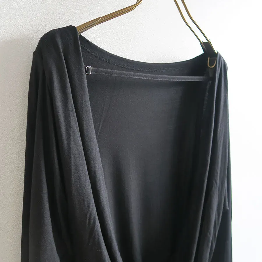 Collagen Draped Back Top