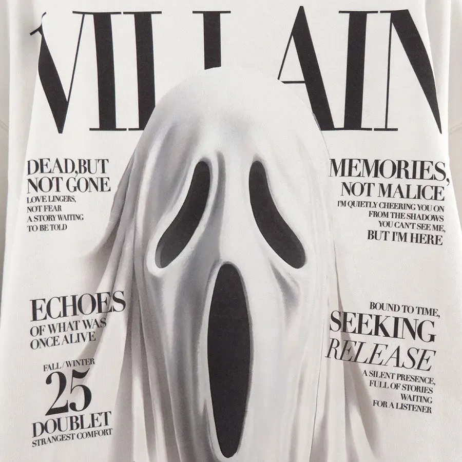 Villain Cover Print Sweat Shirt