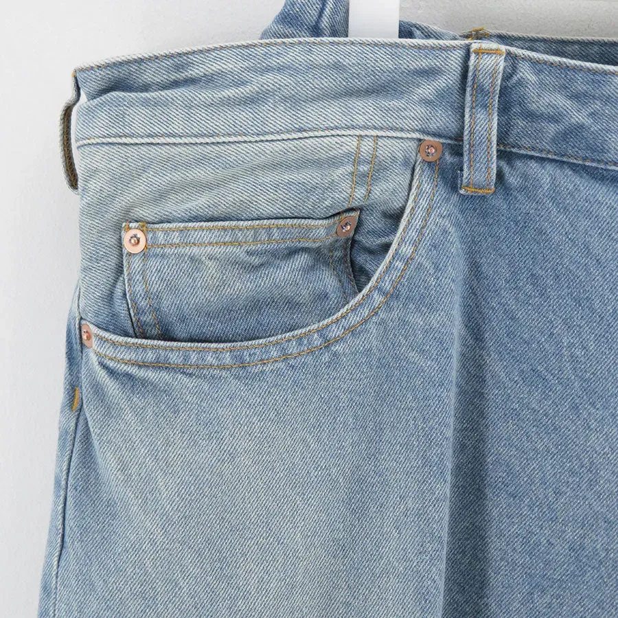 Floating Waist Denim Pants
