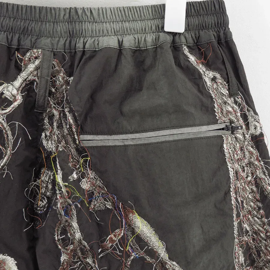 Embroidered Chain Track Pants
