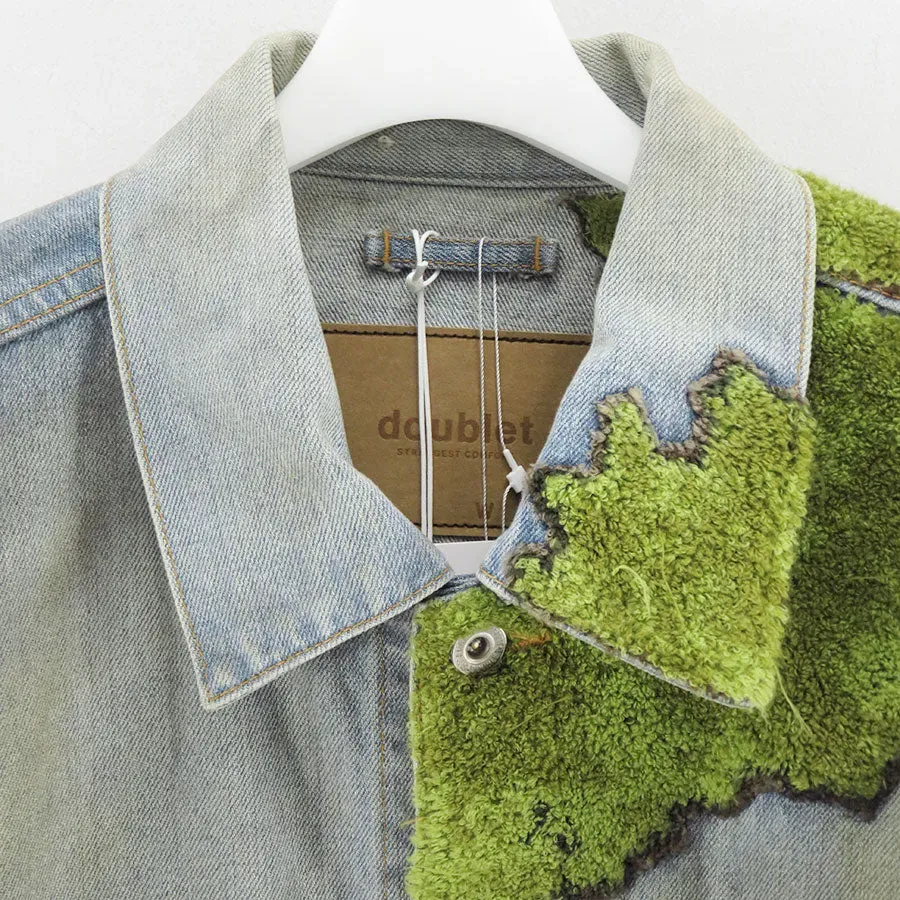 Moss-Grown Wood Denim Jacket