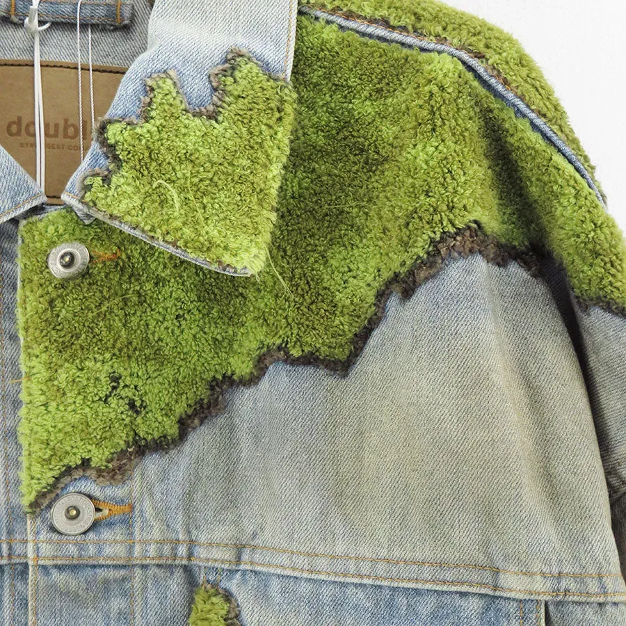 Moss-Grown Wood Denim Jacket