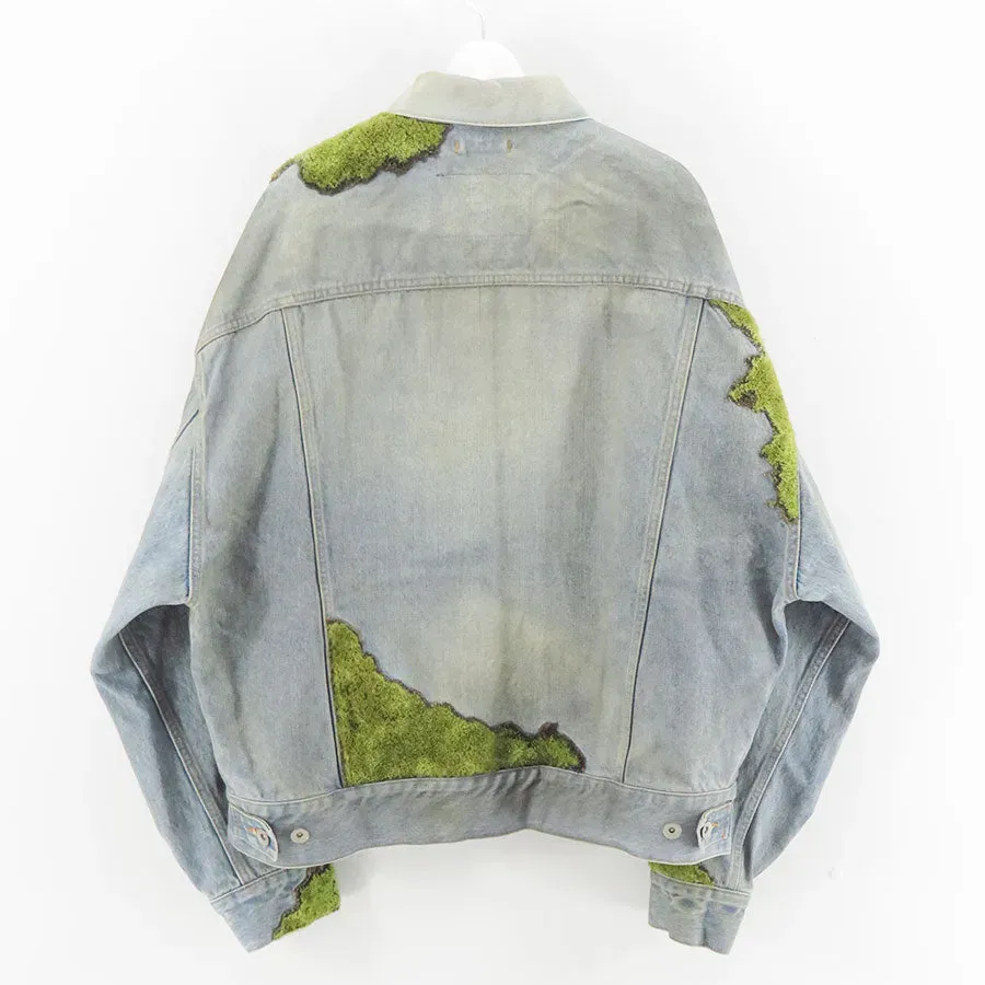 Moss-Grown Wood Denim Jacket