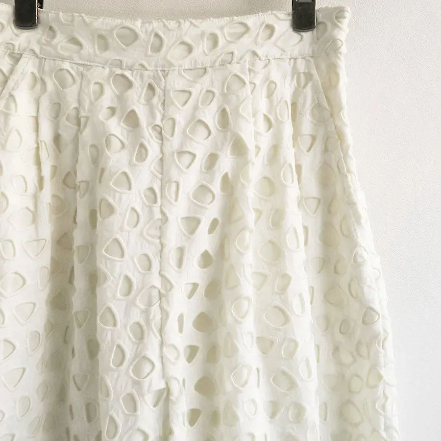 Cutwork Pants