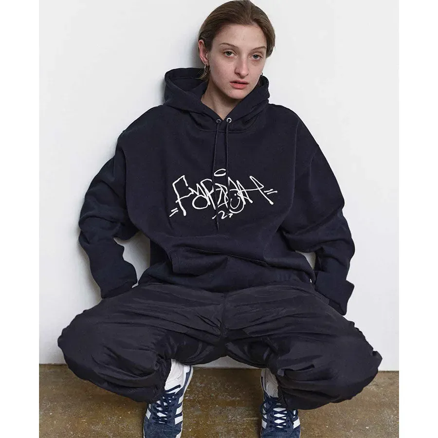 Printed Graphic Hoodie Tagging Logo