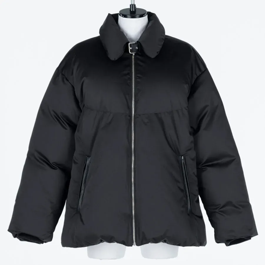 Satin Down Coat