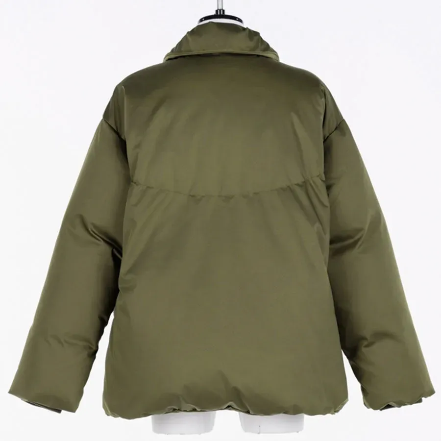 Satin Down Coat