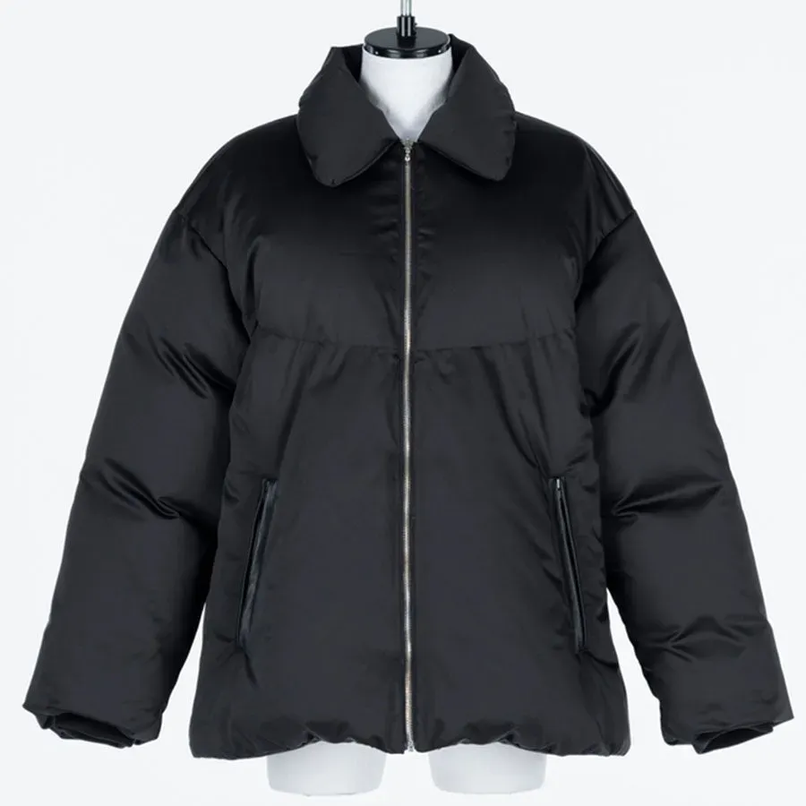 Satin Down Coat