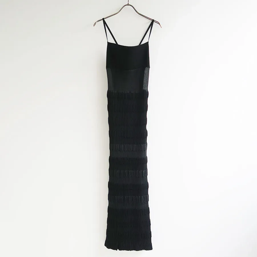 Stripe Knit Cami Dress