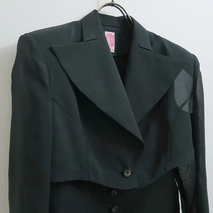 3-Way Sheer Tailored Jacket
