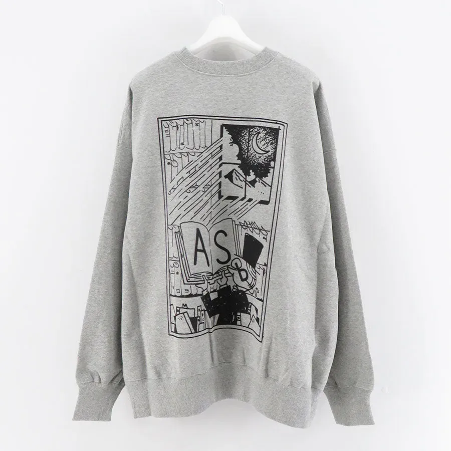 As×Fs Light Oz Crew Neck Sweat “Comic”
