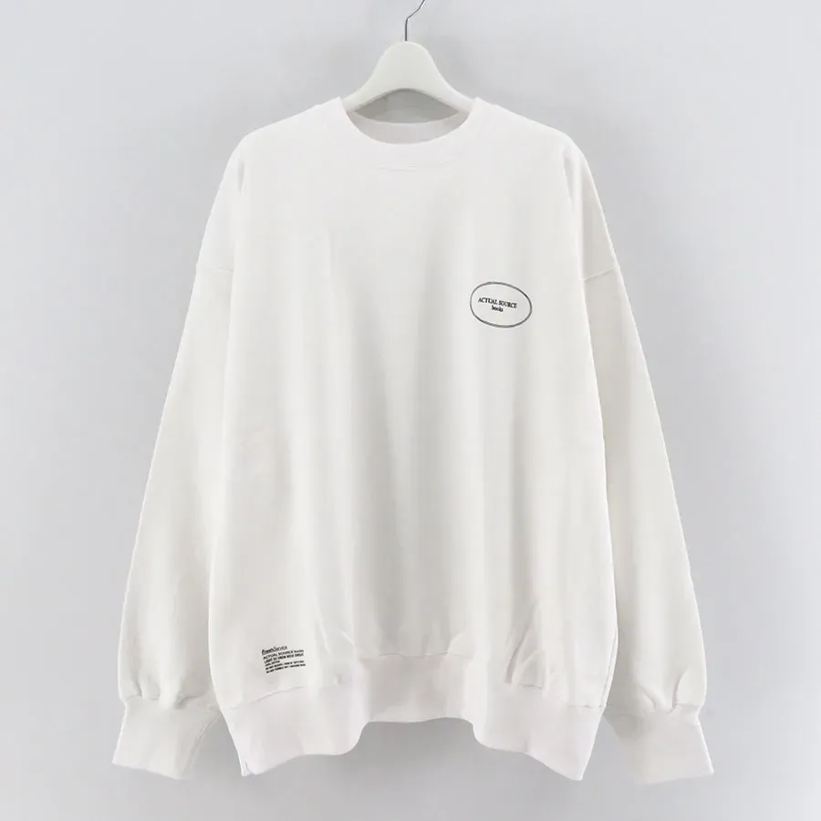 As×Fs Light Oz Crew Neck Sweat “Comic”