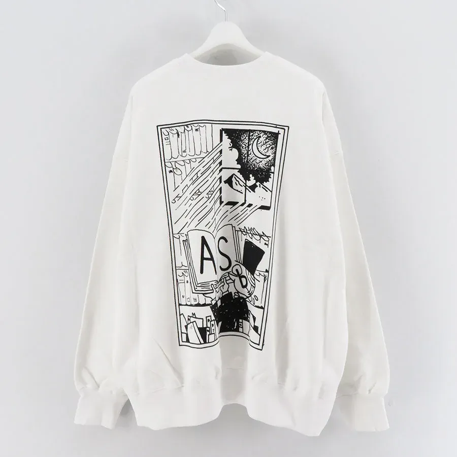 As×Fs Light Oz Crew Neck Sweat “Comic”