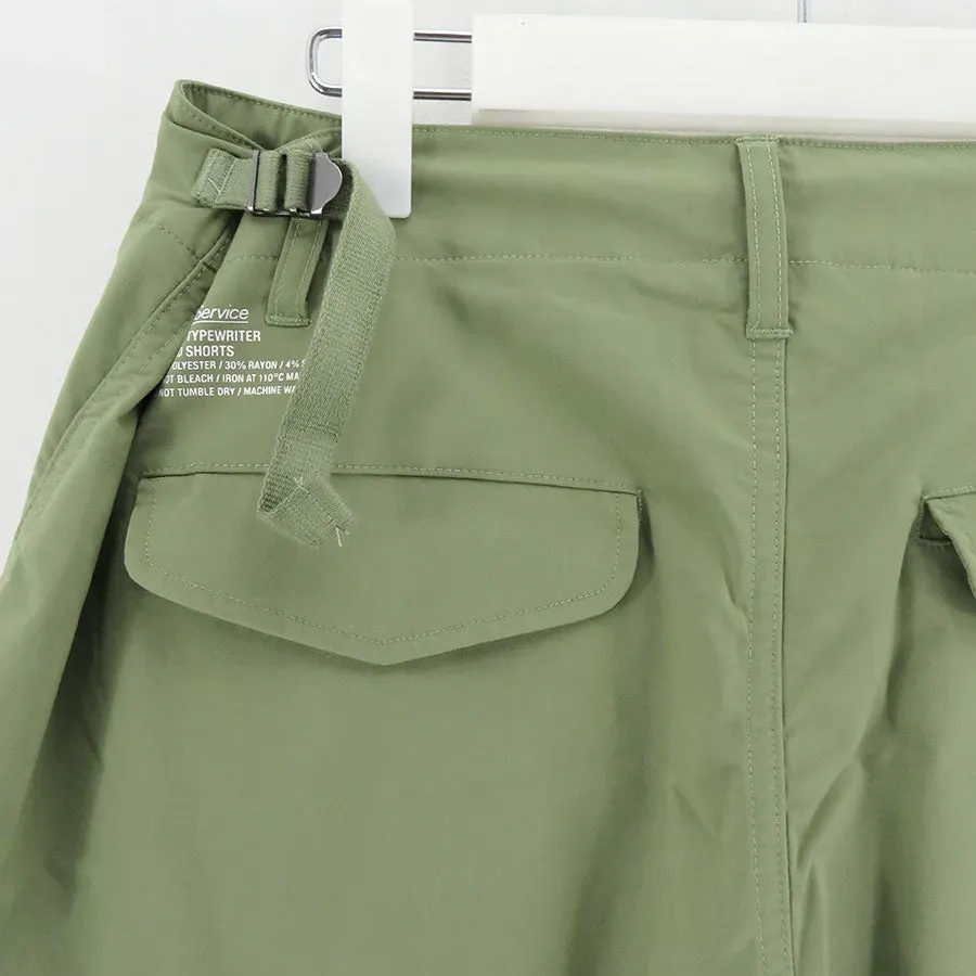 Micro Typewriter Cargo Shorts