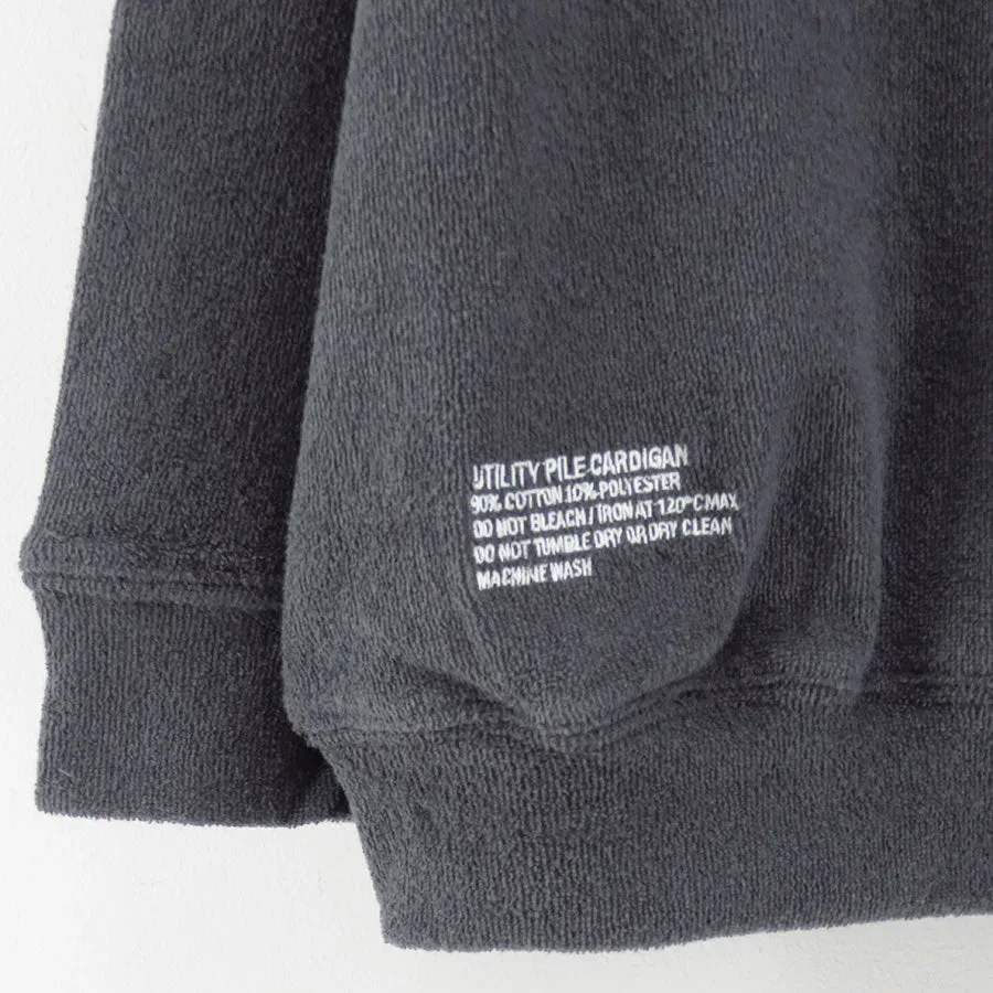 Utility Pile Cardigan Set-Up