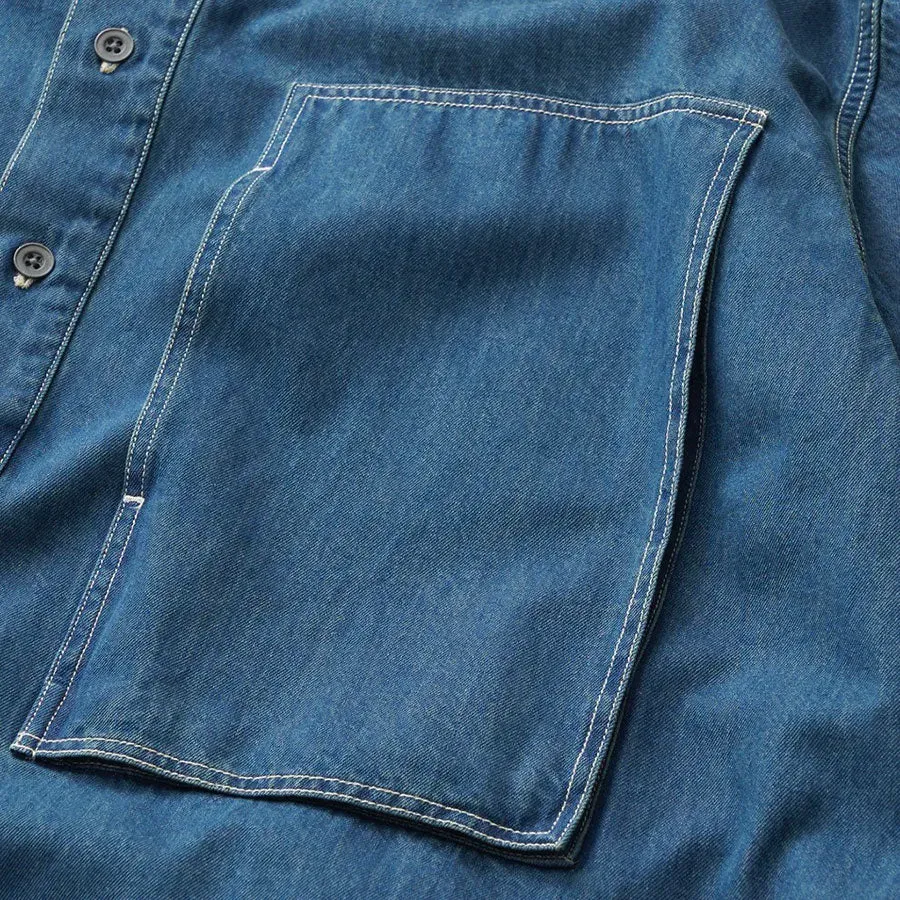 Denim Pullover Shirt