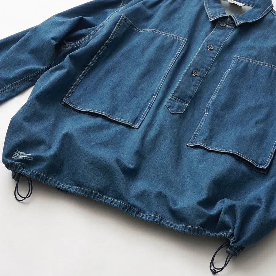 Denim Pullover Shirt