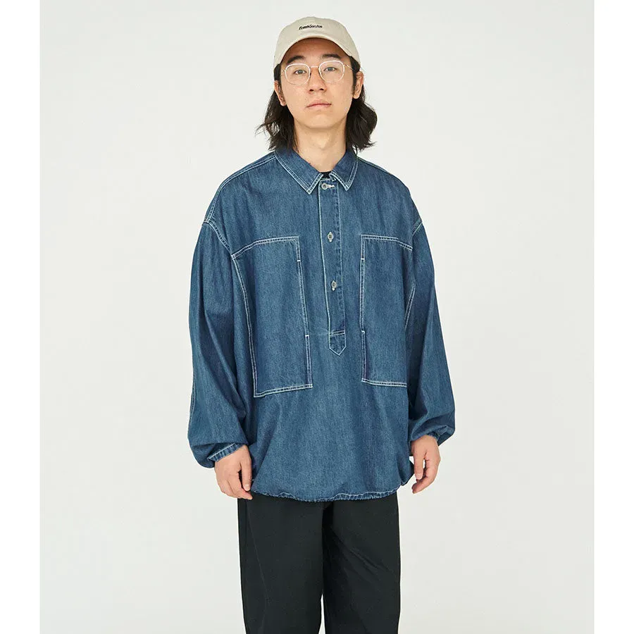 Denim Pullover Shirt