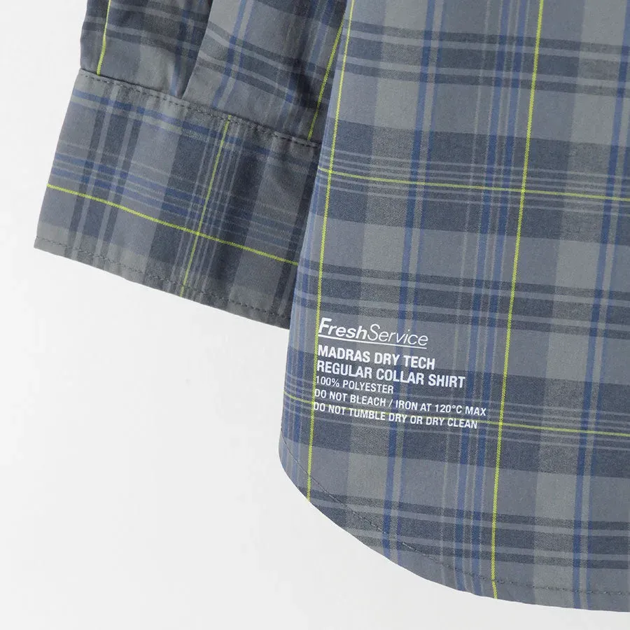 Madras Dry Tech Regular Collar Shirt