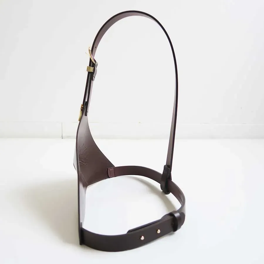 Leather Half Bra