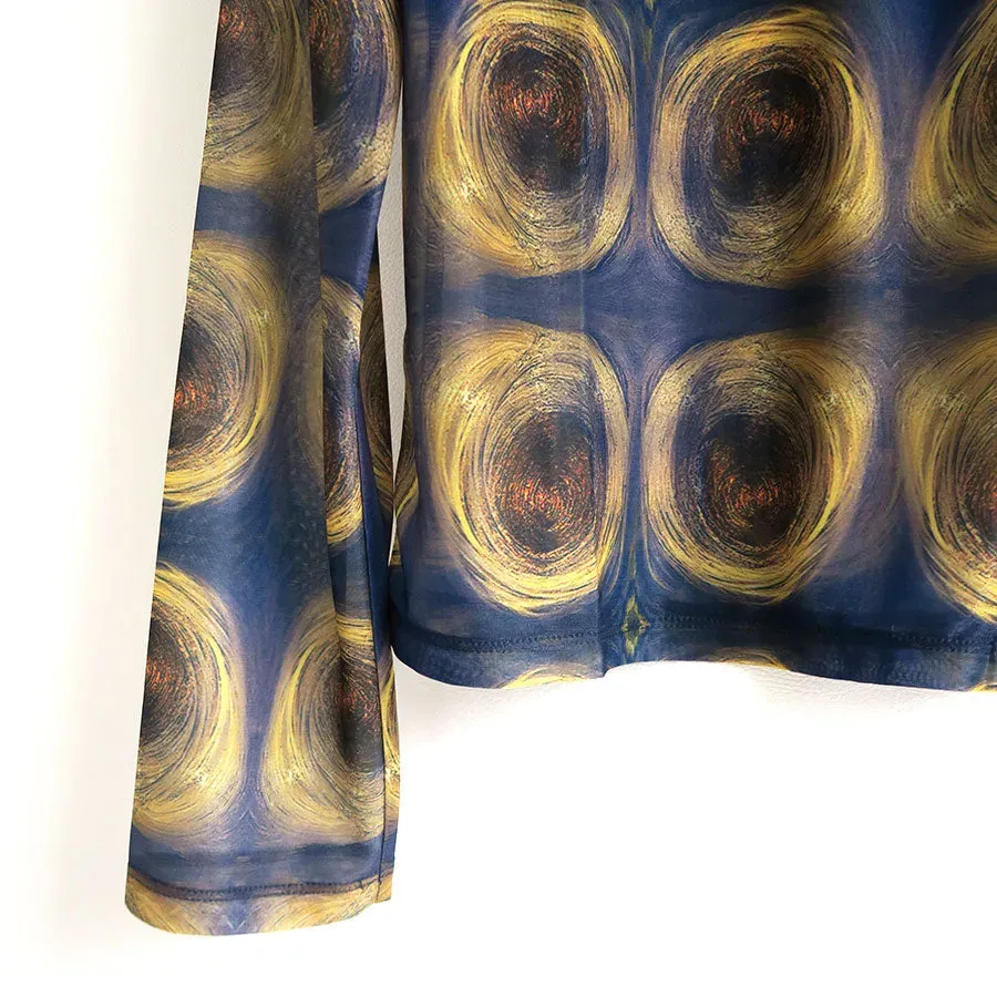 Sheer Print Longt