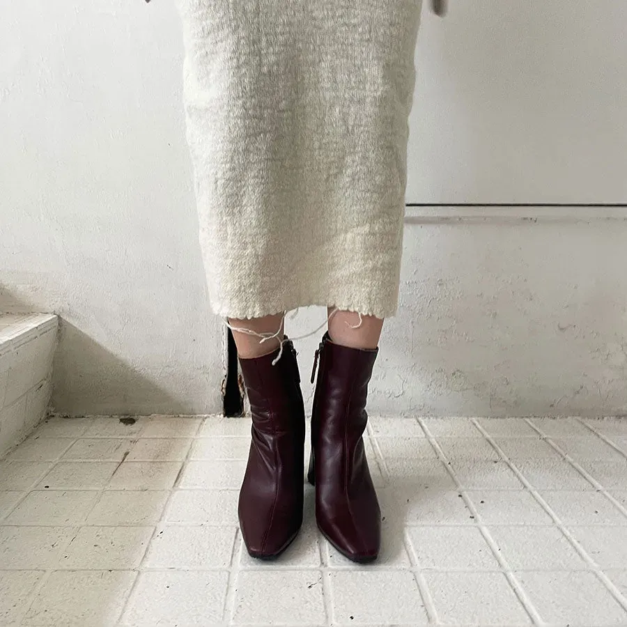 Gauze Plaid Midi Dress