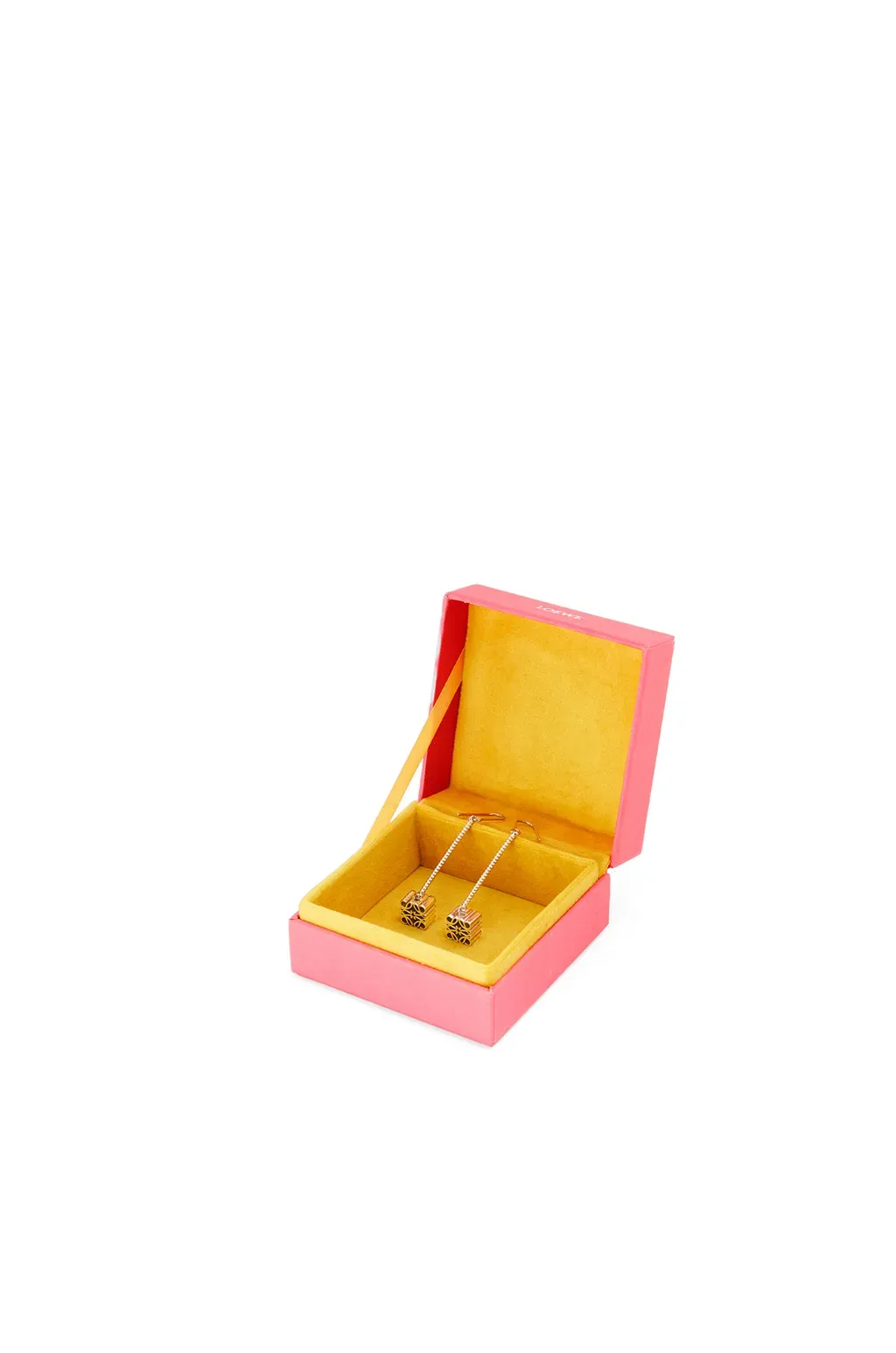 Anagram Stud Earrings In Sterling Silver