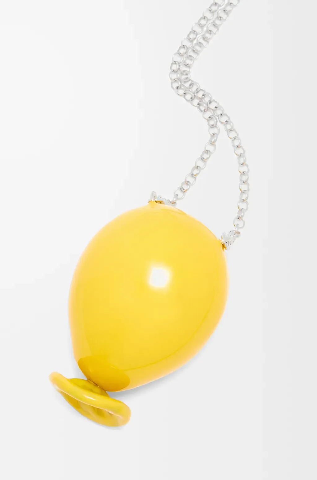 Balloon Pendant In Sterling Silver And Enamel