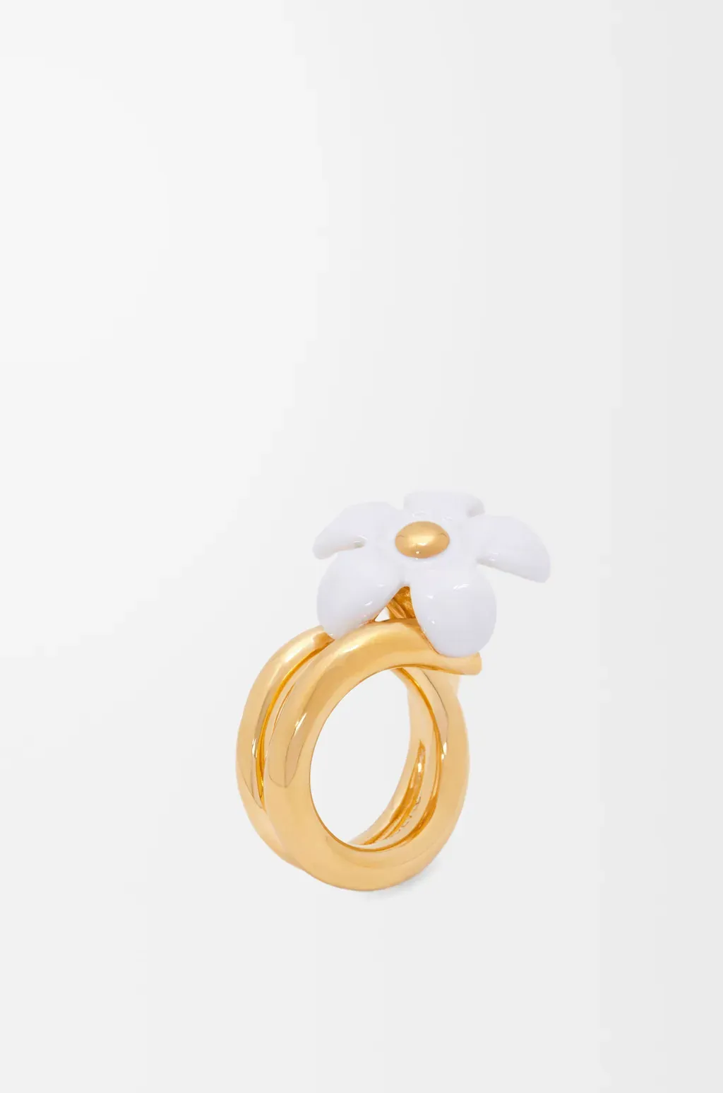 Flor Ring In Sterling Silver And Enamel