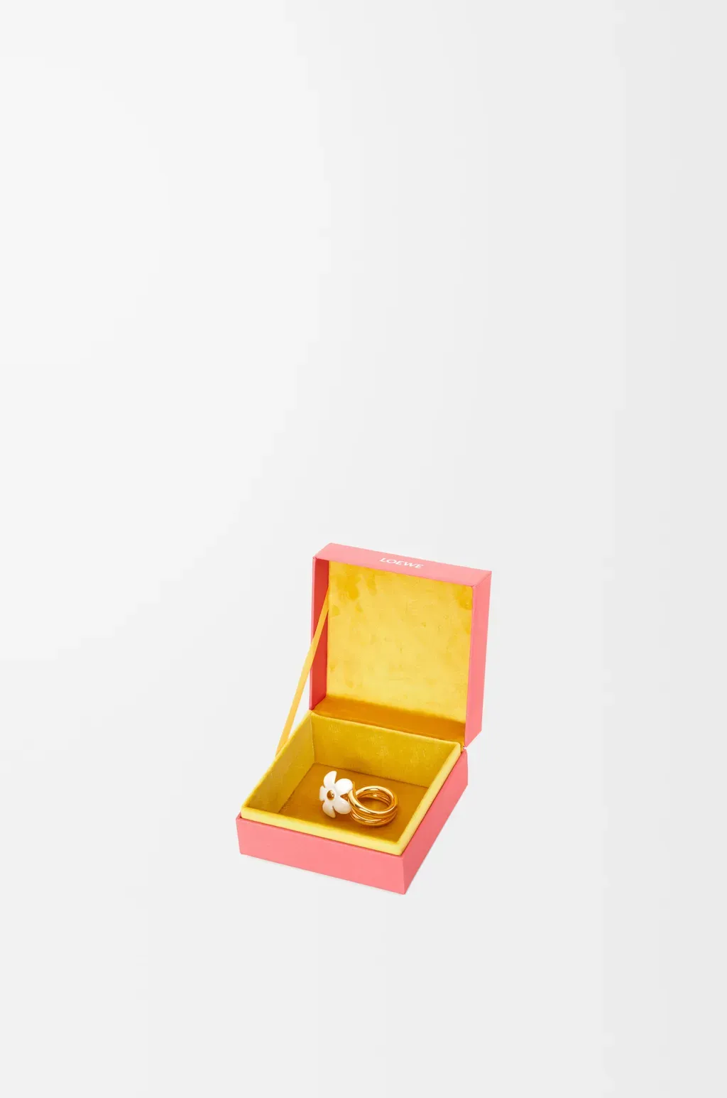 Flor Ring In Sterling Silver And Enamel