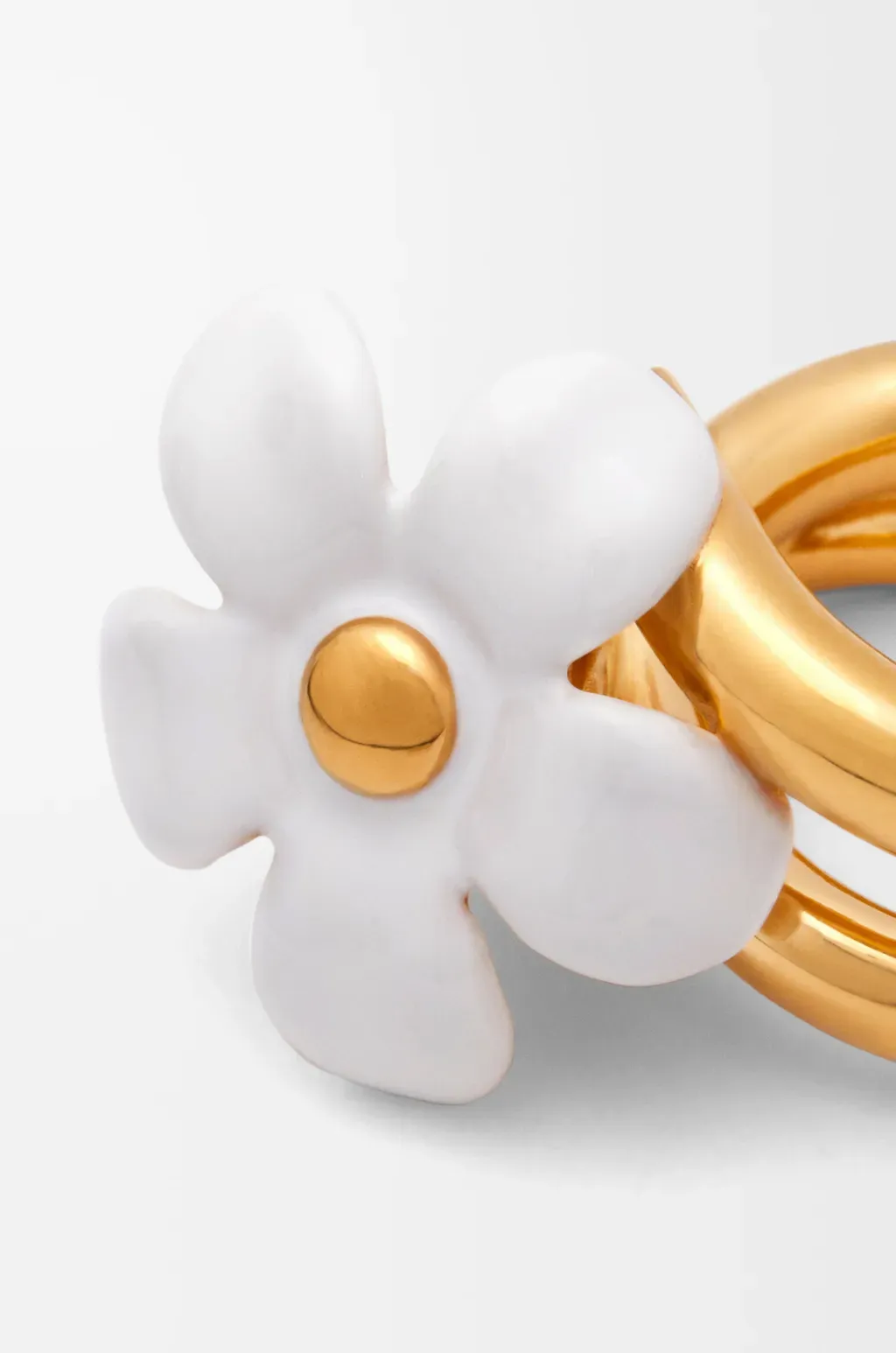 Flor Ring In Sterling Silver And Enamel