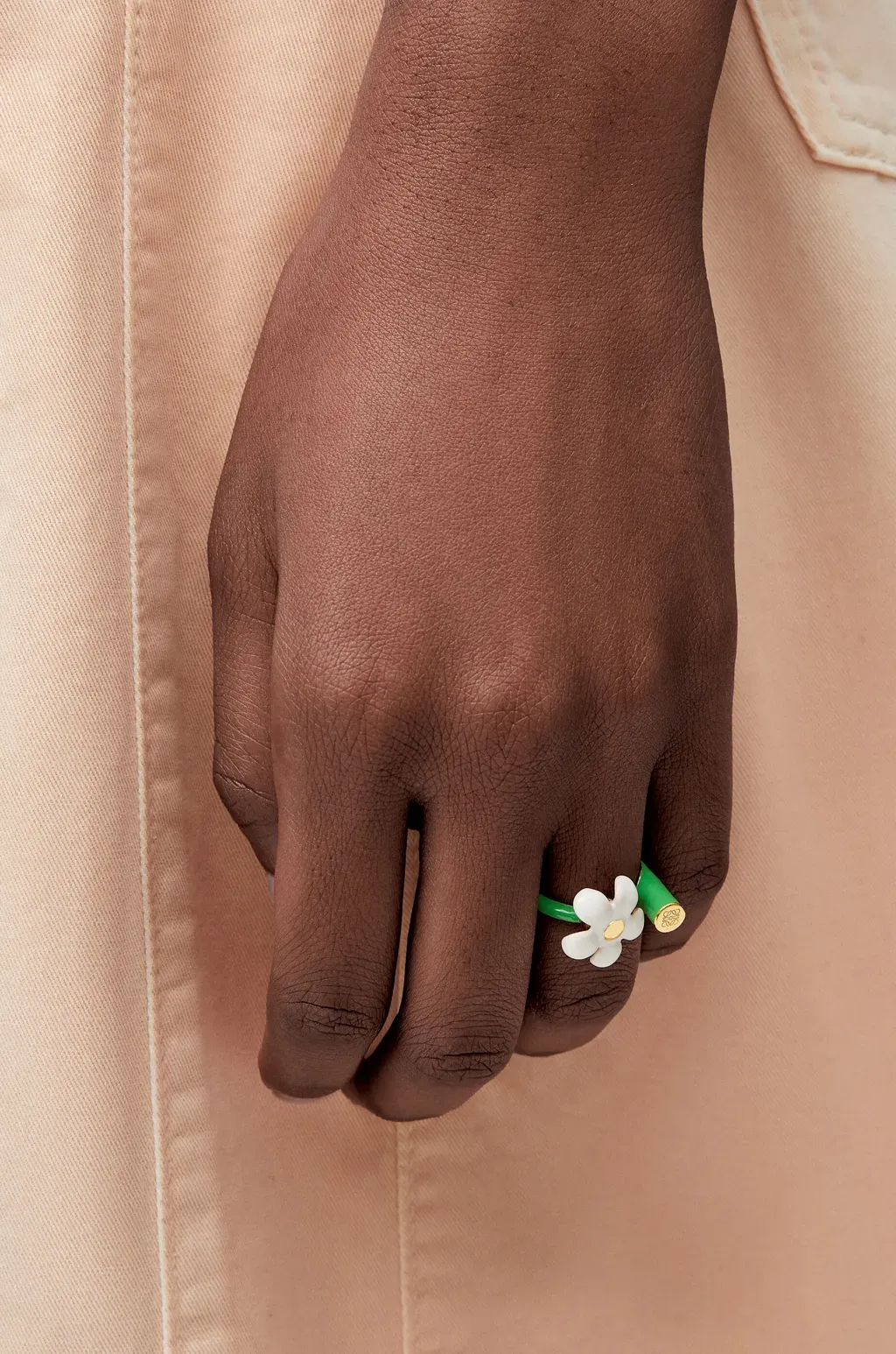 Flor Ring In Sterling Silver And Enamel