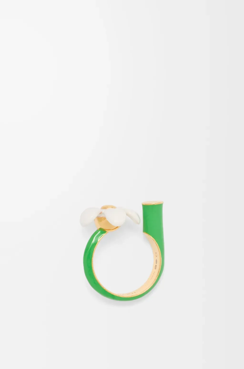 Flor Ring In Sterling Silver And Enamel