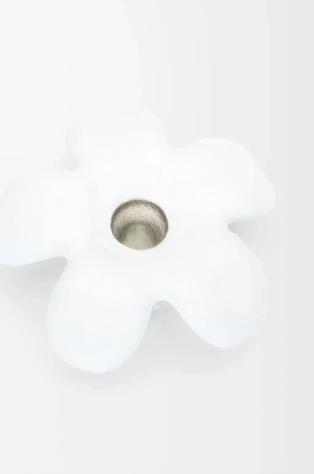 Flower Hat Pendant In Sterling Silver