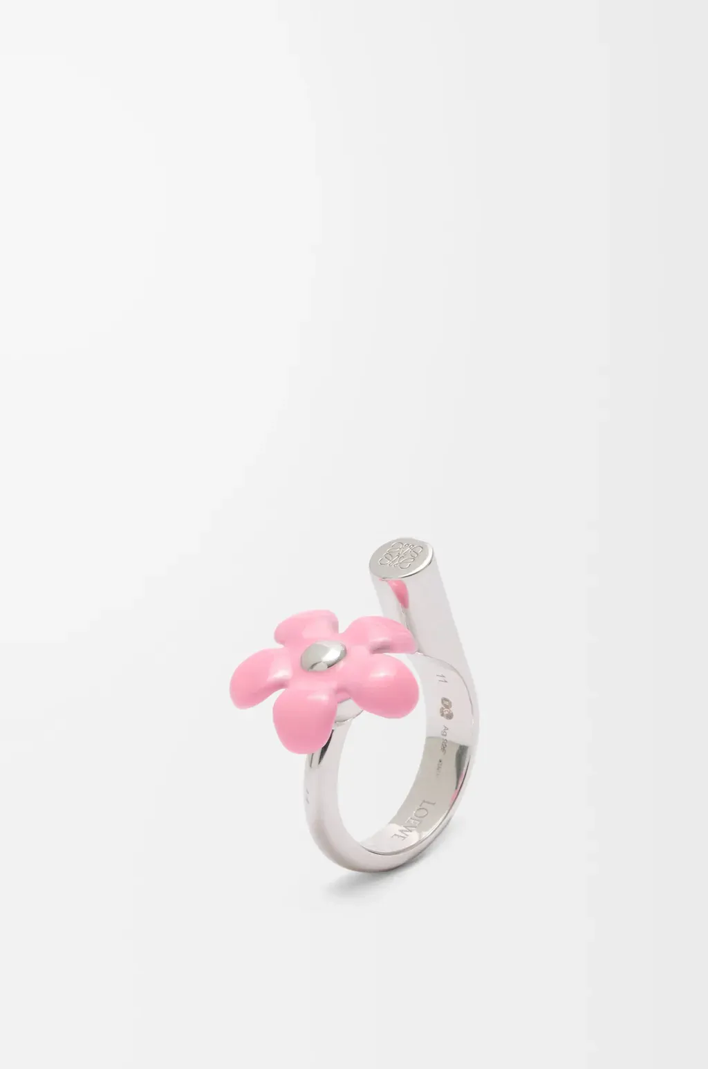 Flor Ring In Sterling Silver And Enamel