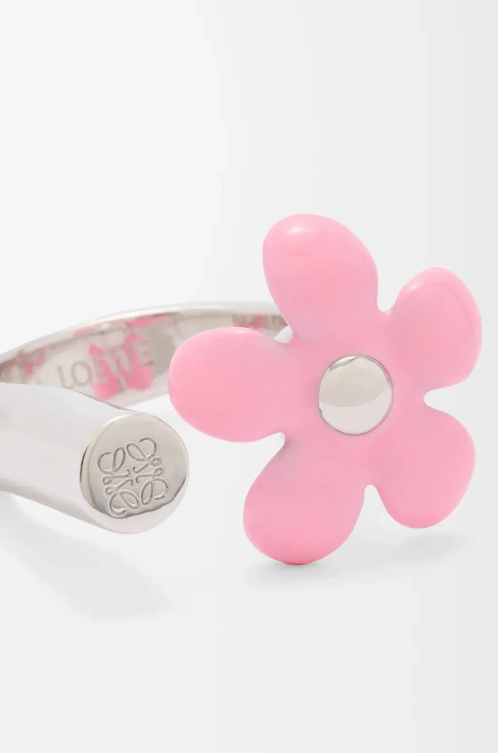 Flor Ring In Sterling Silver And Enamel