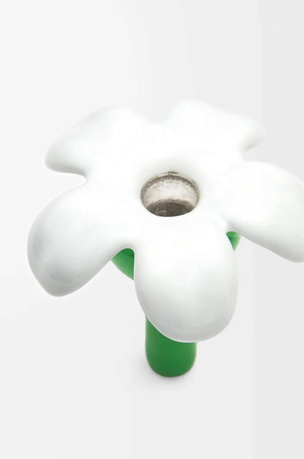 Flower Seat Pendant In Sterling Silver