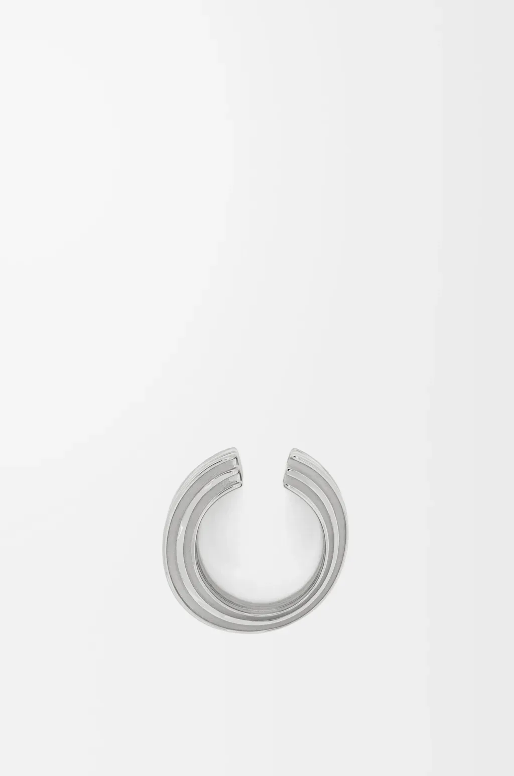 Loewe Graphic Ring In Sterling Silver