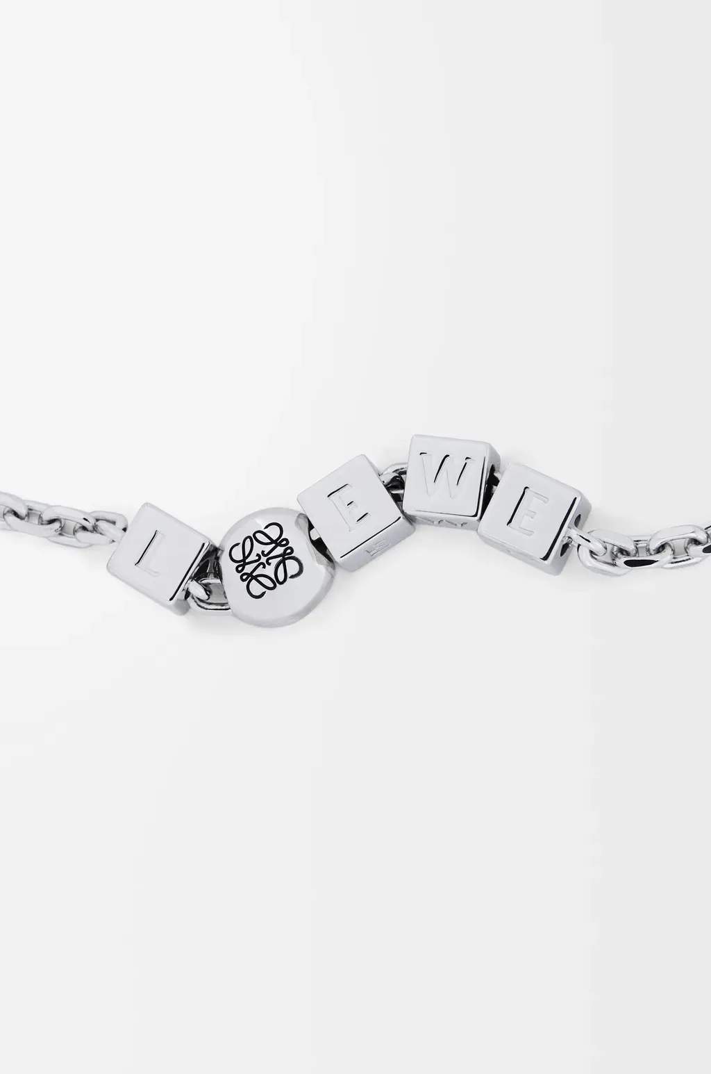 Pebble Cube Bracelet In Sterling Silver