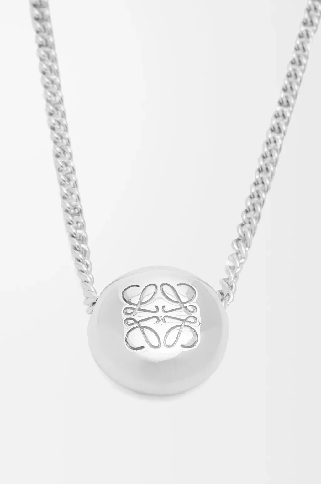 Pebble Necklace In Sterling Silver