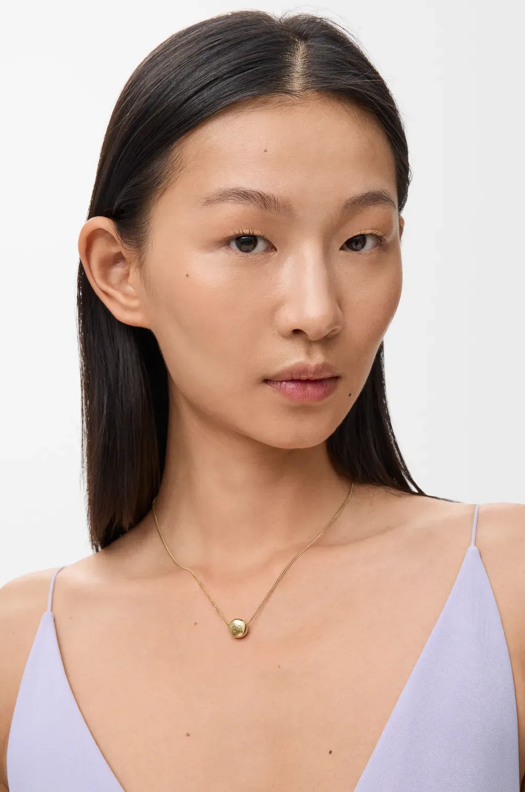 Pebble Necklace In Sterling Silver