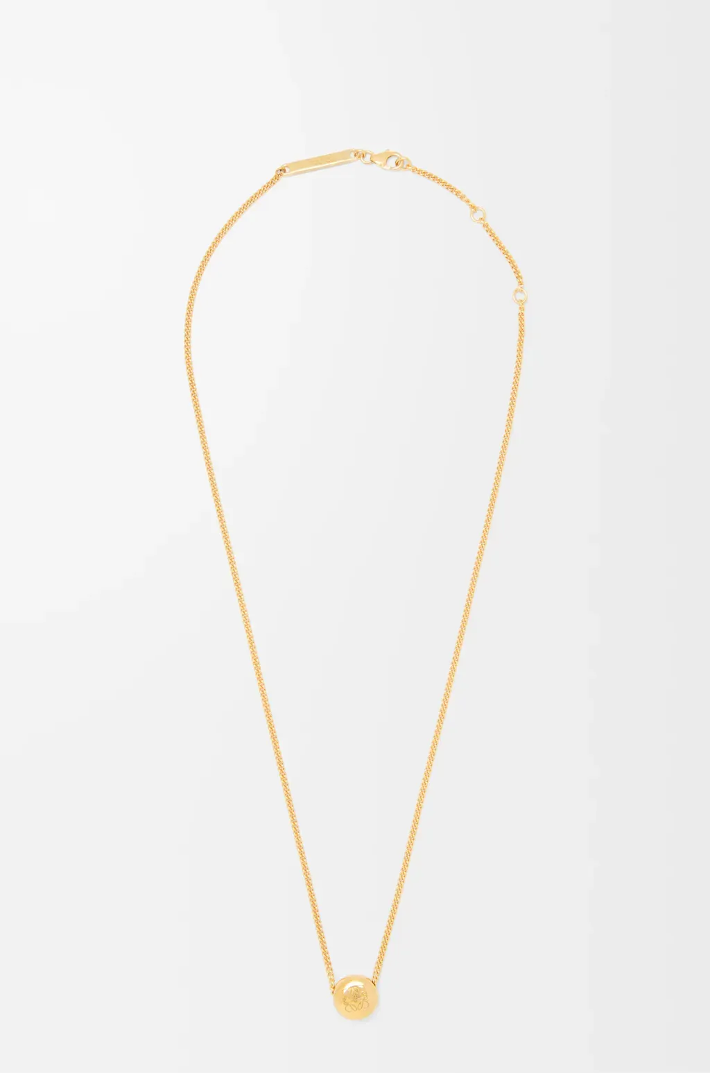 Pebble Necklace In Sterling Silver